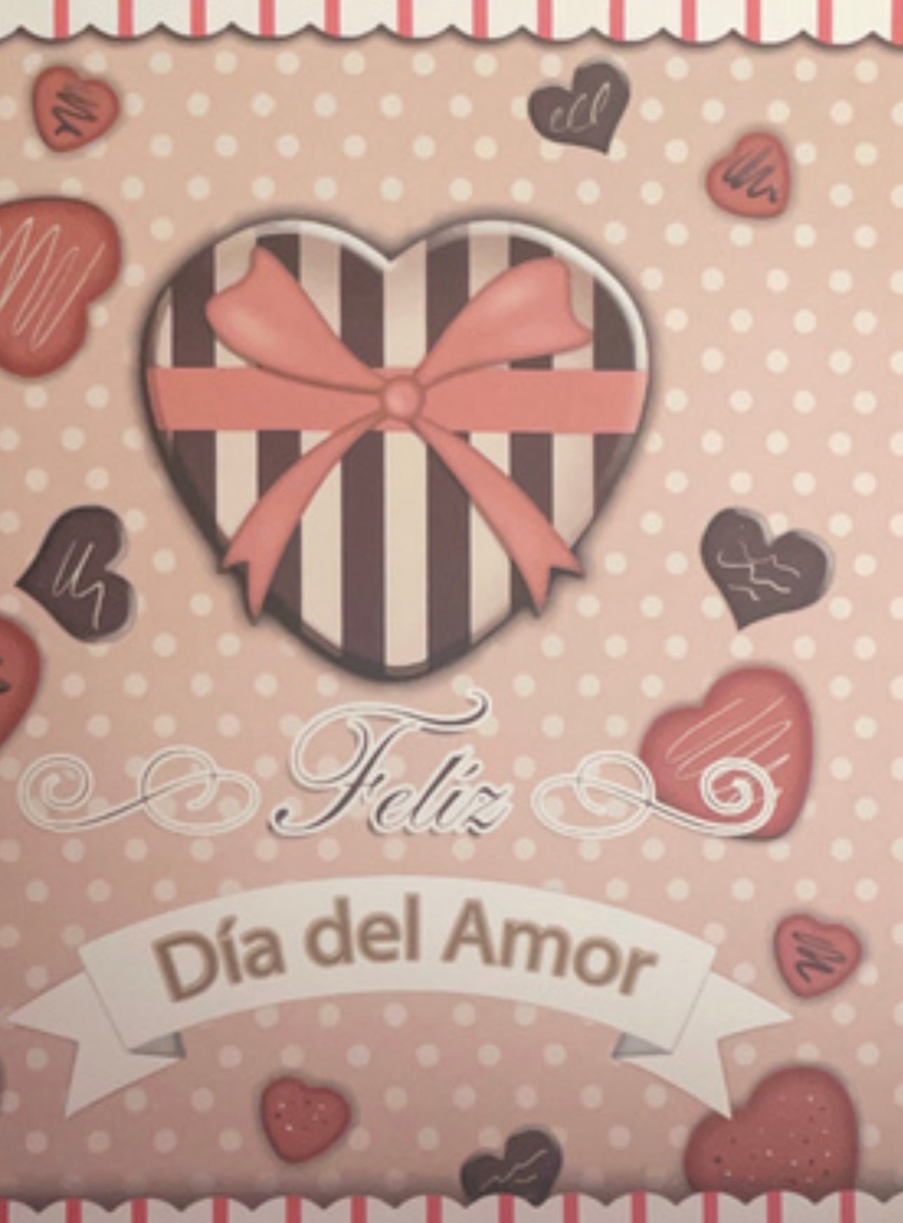 Feliz día del amor- 6 tarjetas