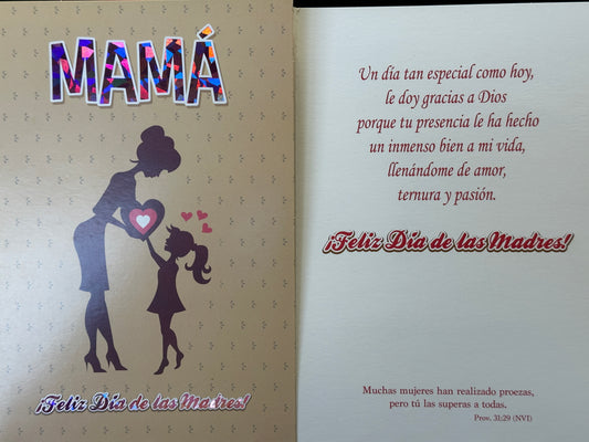 Mama feliz dia de la madres- 6 tarjetas