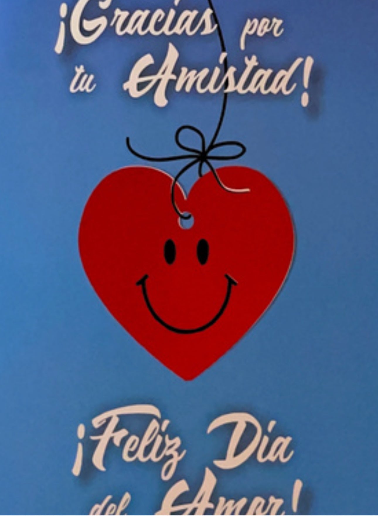 Gracias por tu amistad feliz día del amor-6 tarjetas