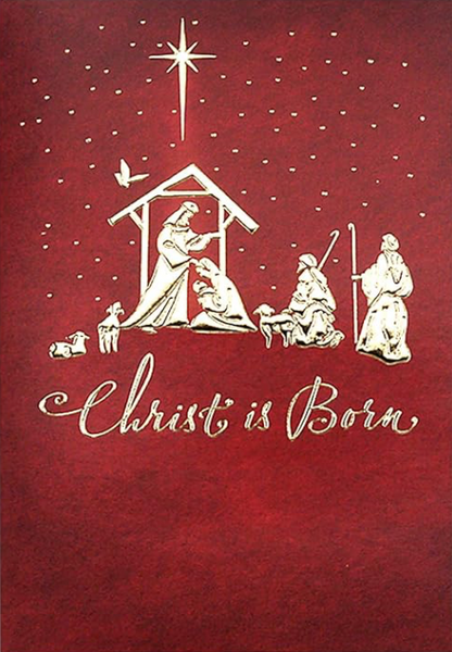 Christ is Born - 6 tarjetas