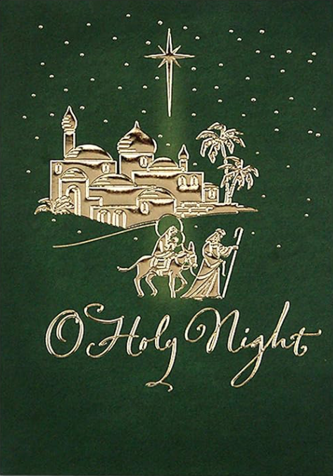 O Holy Night - 6 tarjetas