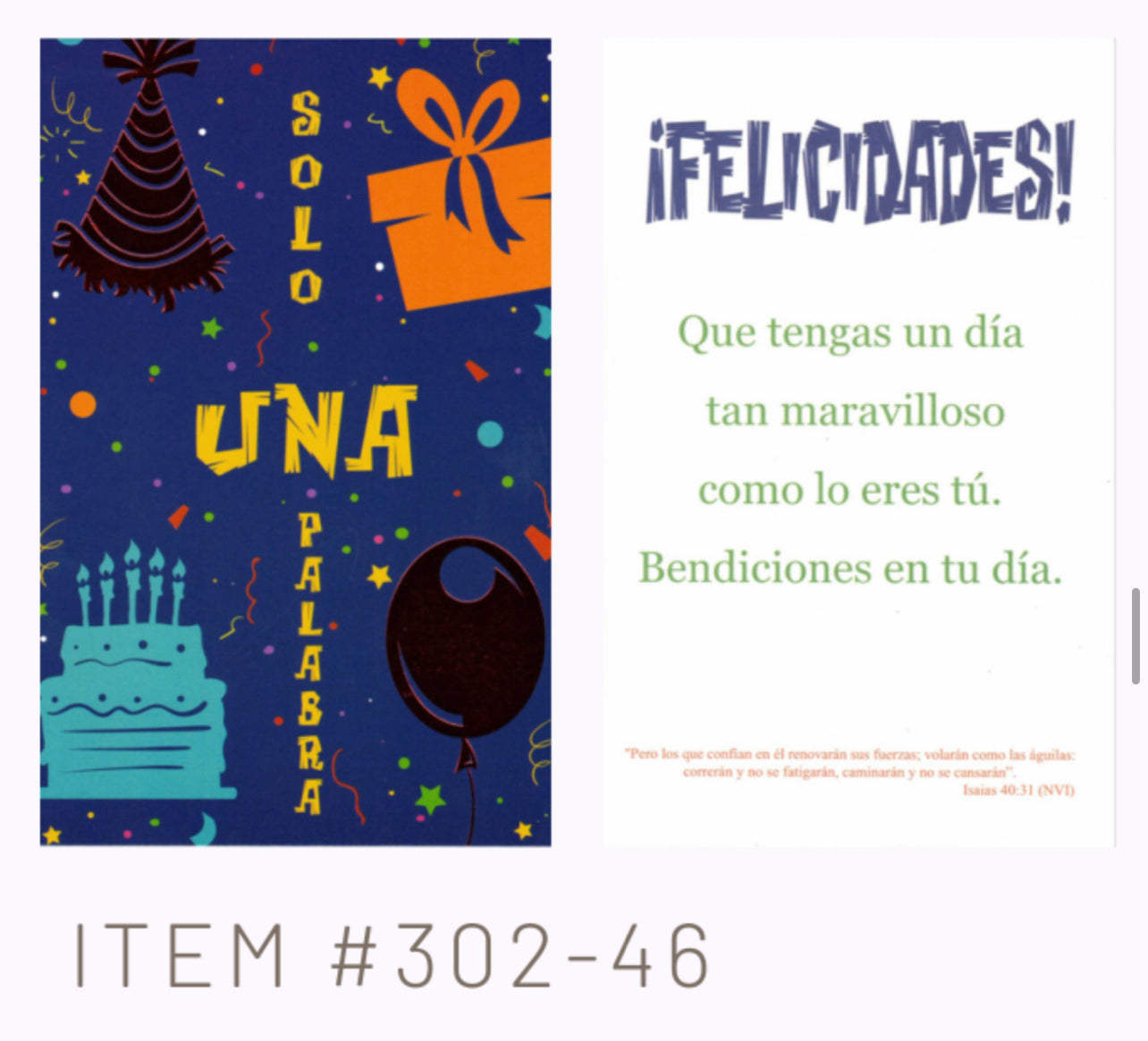 Solo una palabra  - 6 tarjetas