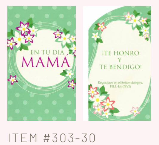 En tu día mamá  - 6 tarjetas