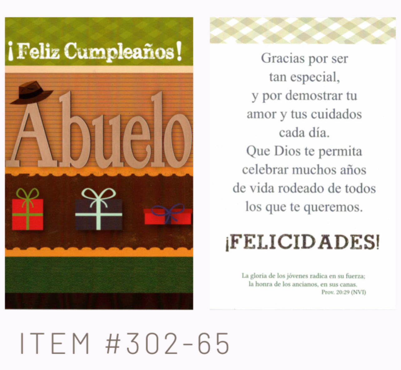 ¡Feliz cumpleaños! Abuelo  - 6 tarjetas