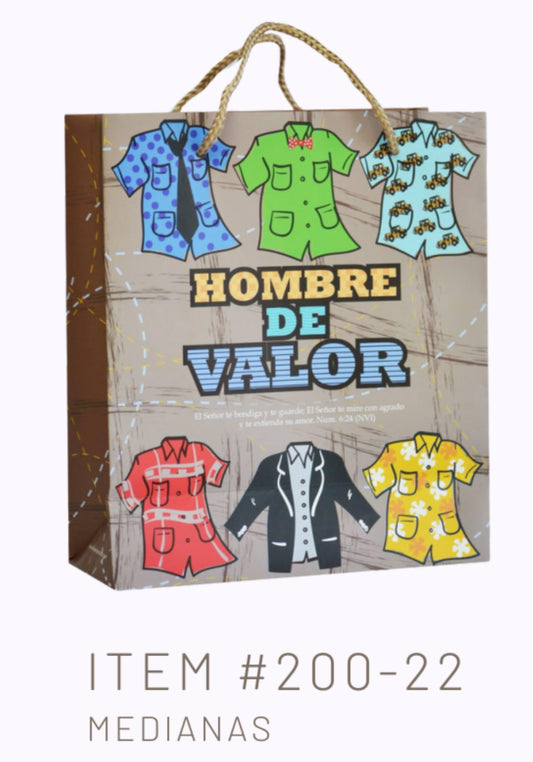 Hombre de Valor  - 6 bolsas