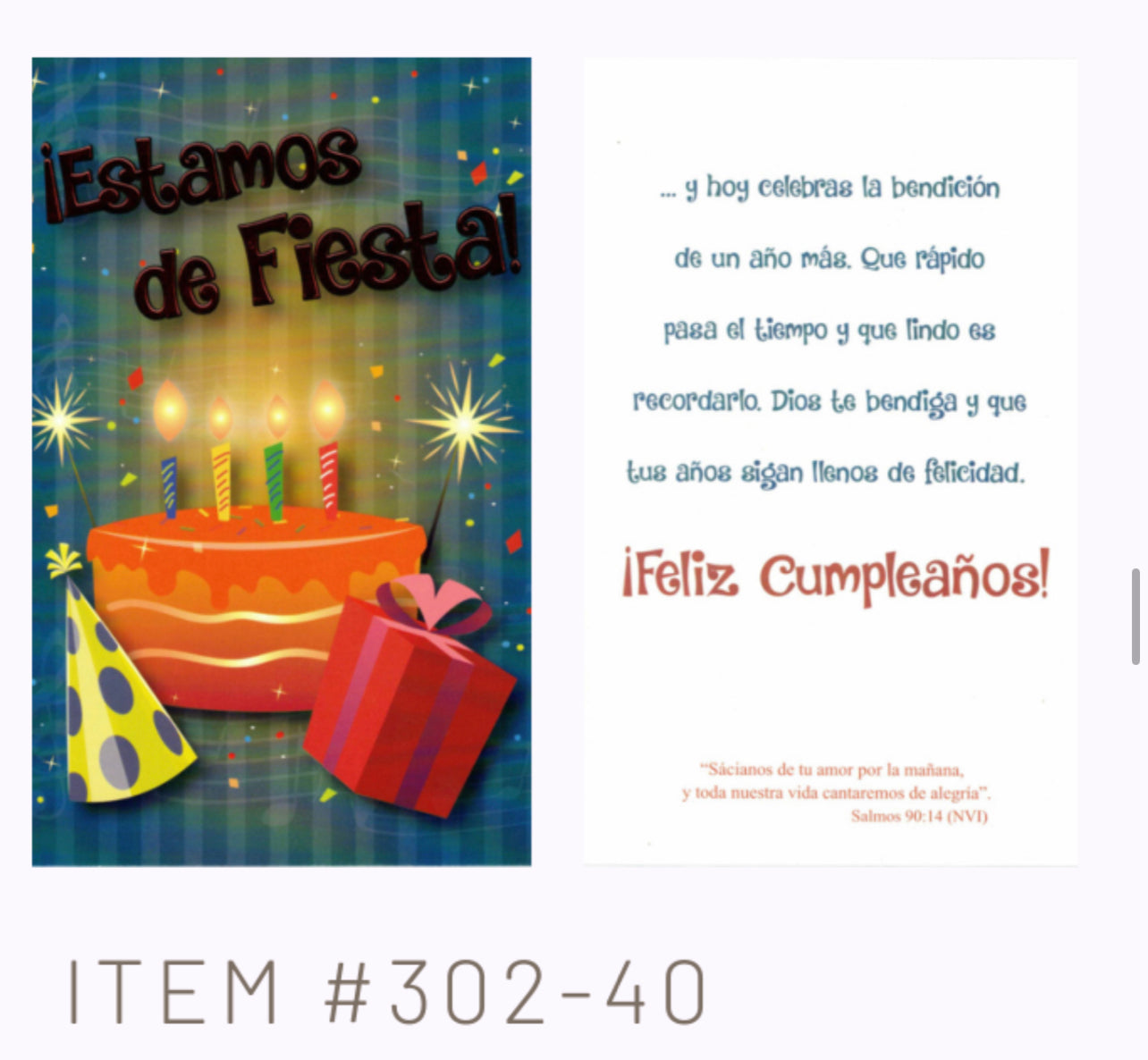 ¡Estamos de Fiesta!  - 6 tarjetas