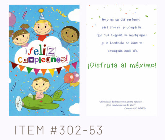 ¡feliz cumpleaños!  - 6 tarjetas