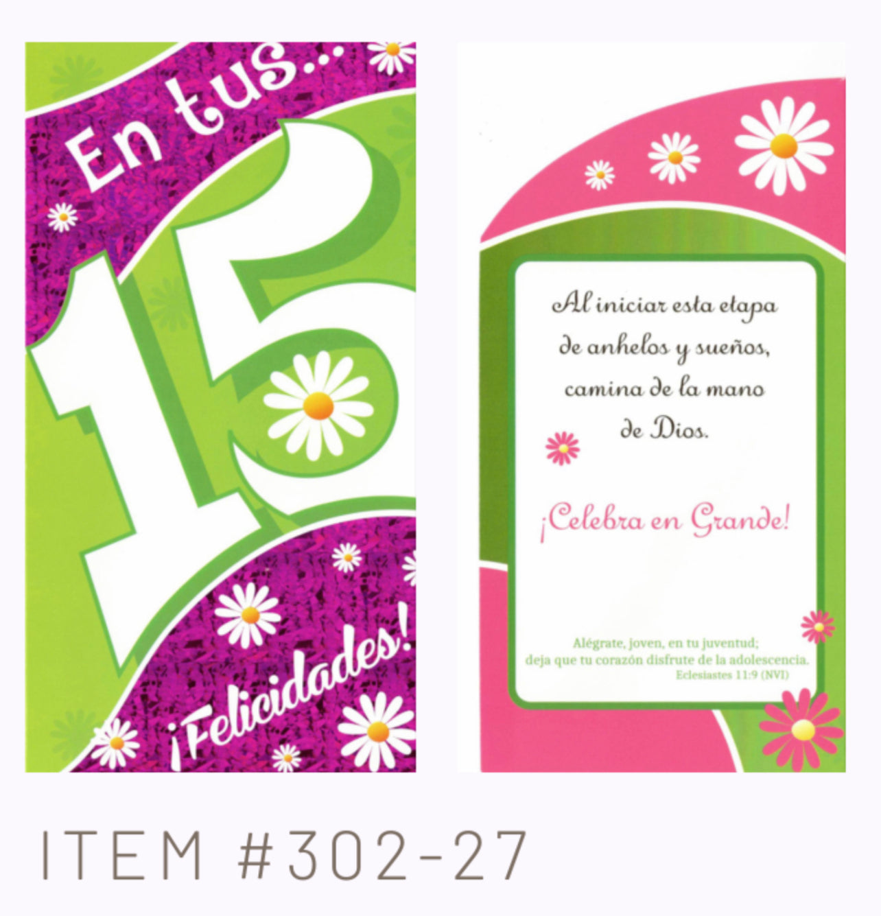 En tus… 15 ¡Felicidades!  - 6 tarjetas