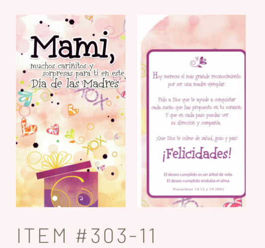 Mami, muchos cariños y sorpresas para ti en este Día de las Madres  - 6 tarjetas