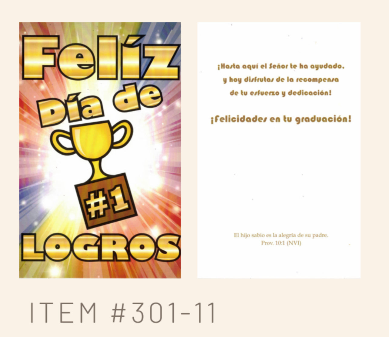 Feliz día de logros  - 6 tarjetas