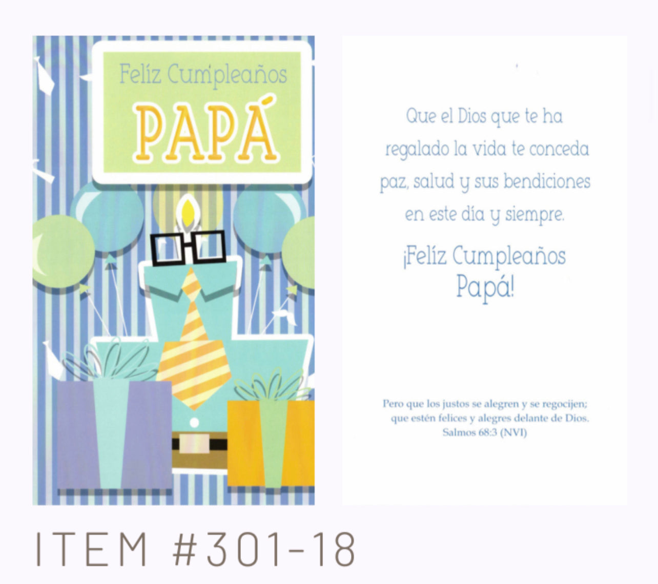 Feliz Cumpleaños Papá  - 6 tarjetas